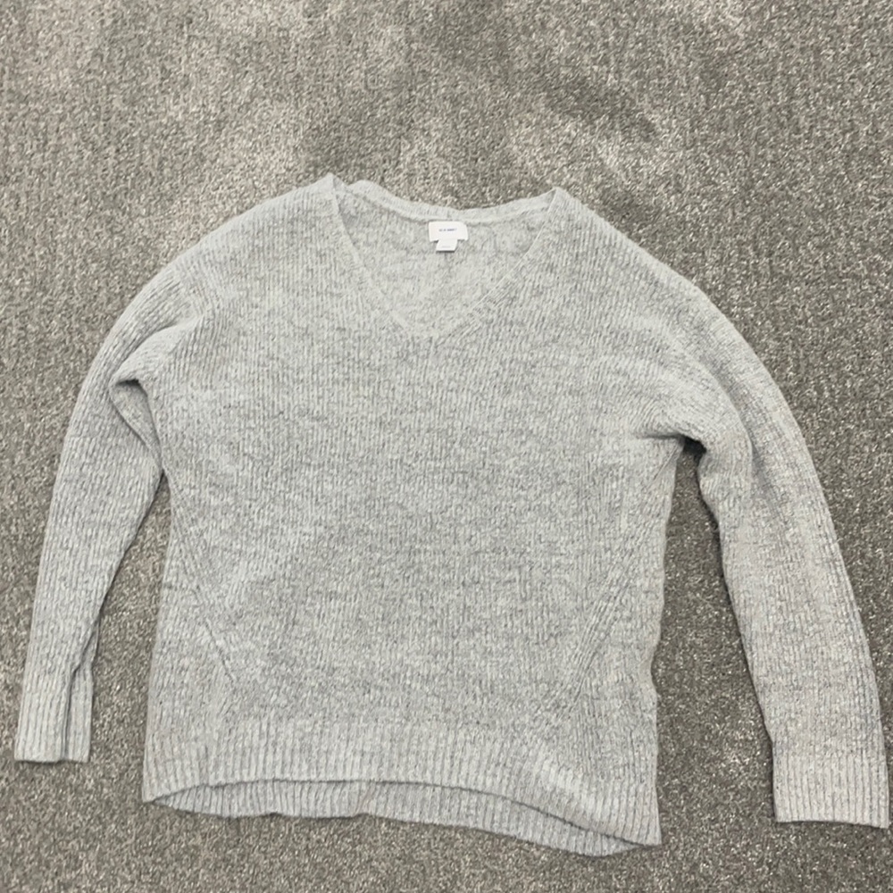 Soft gray sweater!